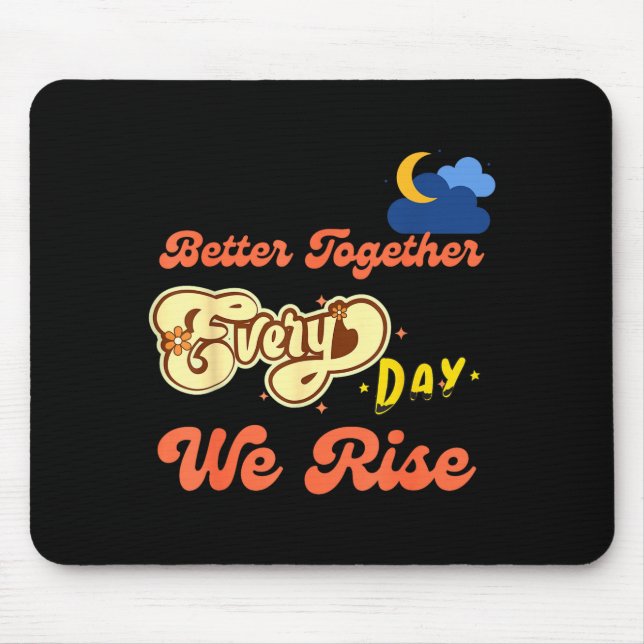 Better Together Funny Insrational Quote Colorful G Musmatta (Framsidan)