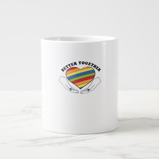 Better Together Graphics Creative Style  Jumbo Mugg (Framsidan)