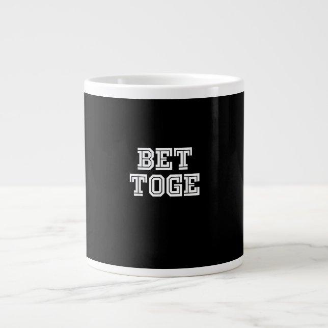 Better Together Matching Couples Minimal Design  Jumbo Mugg (Framsidan)