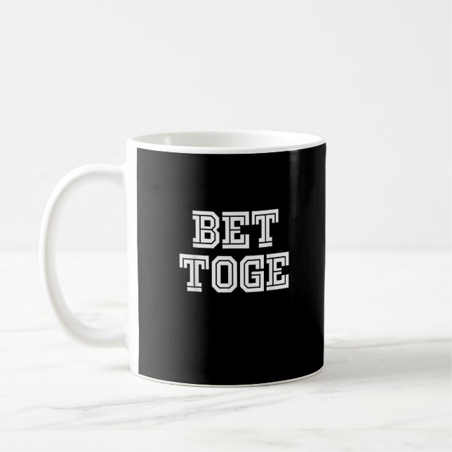 Better Together Matching Couples Minimal Design  Kaffemugg (Vänster)