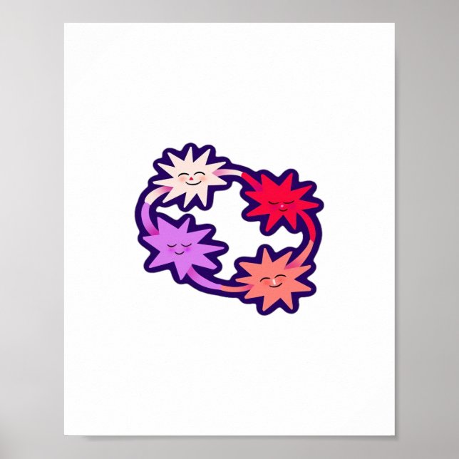 Better Together Stars Creative Style  Poster (Framsidan)