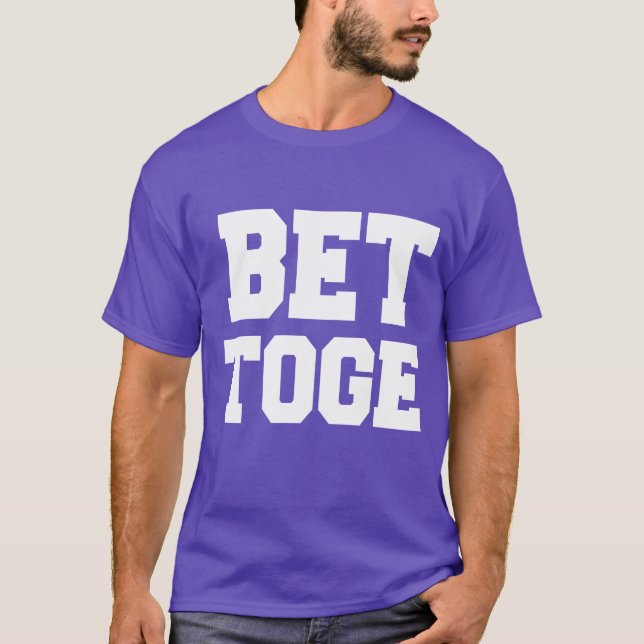 BETTER TOGETHER VÄNSTER - VIT -.png T-shirt (Framsida)