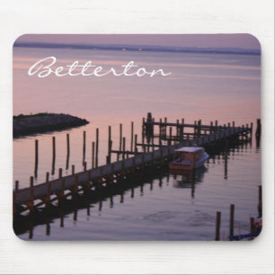Betterton på solnedgångfotografi musmatta