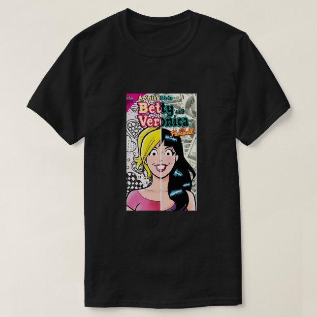 Betty and Veronica Classic T Shirt (Design framsida)