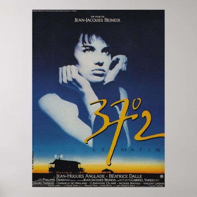 Betty Blue Movie Poster (Framsidan)
