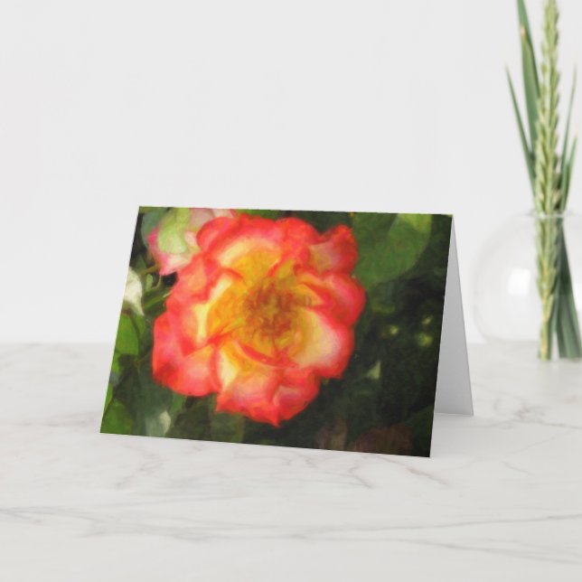 Betty Boop det rosa hälsningkortet Kort (Framsida)