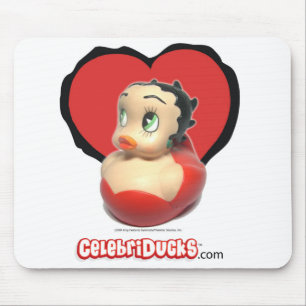 Betty Boop Rubber anka Mousepad Musmatta