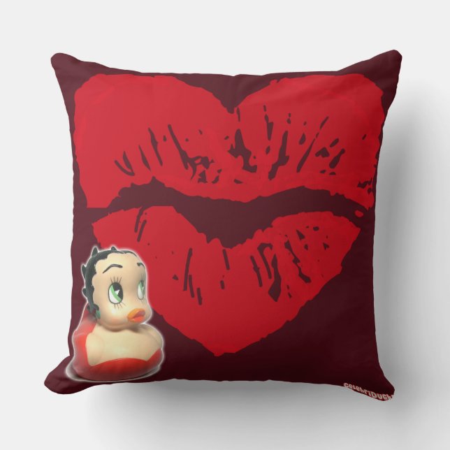 Betty Boop Rubber ankakyss CelebriDuck Kudde (Framsida)