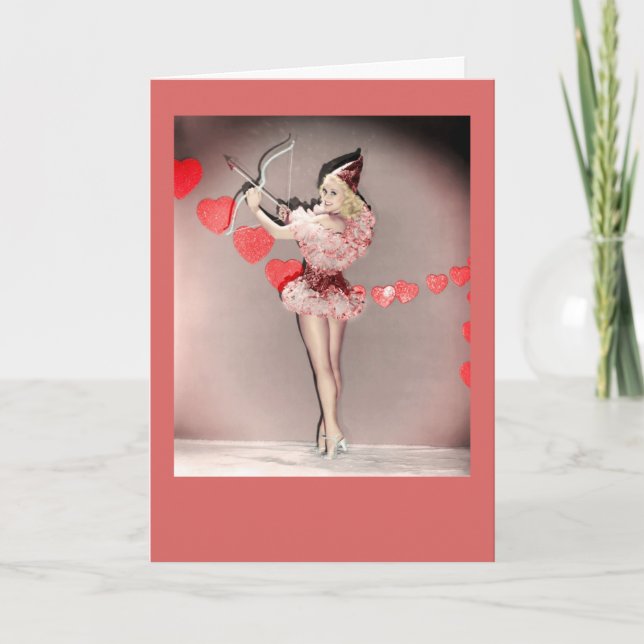 Betty GLE Valentine Day Card Helgkort (Framsida)