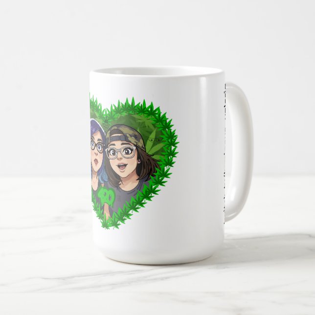 Betty och Val-mugg Kaffemugg (Framsida höger)