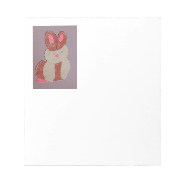 Betty the Rabbit Anteckningsblock (Framsida)
