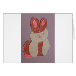 Betty the Rabbit Hälsningskort