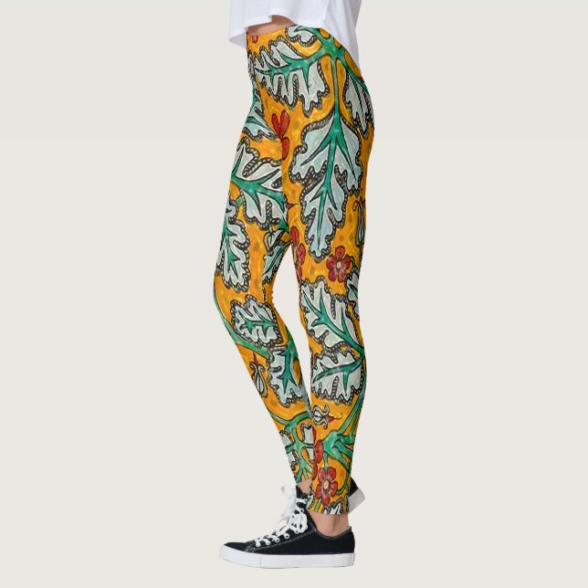 Betty's Gula blommor Leggings (Vänster)