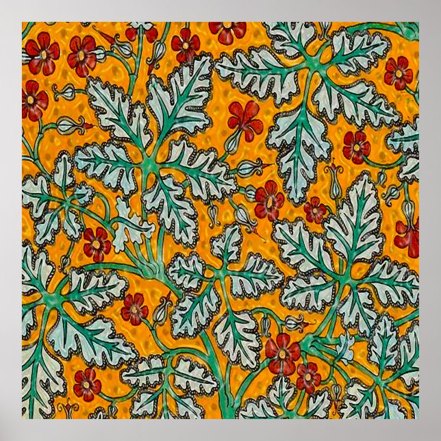 Betty's Gula blommor Poster (Framsidan)