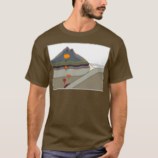 Between a Rock and a Hard Place Geologic Subductio T Shirt
