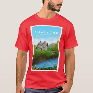 Betws Y Coed Snowdonia North Wales T Shirt