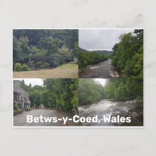 Betws-y-Coed, Wales Vykort