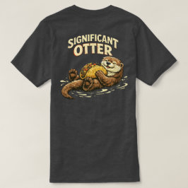 “betydande utter” Avslappnande design T Shirt
