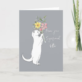 Betydande utträde helgkort