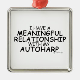 Betydelsefull relation Autoharp Julgransprydnad Metall