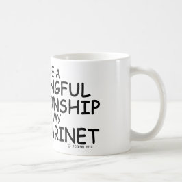 Betydelsefull relation Bass Clarinet Kaffemugg