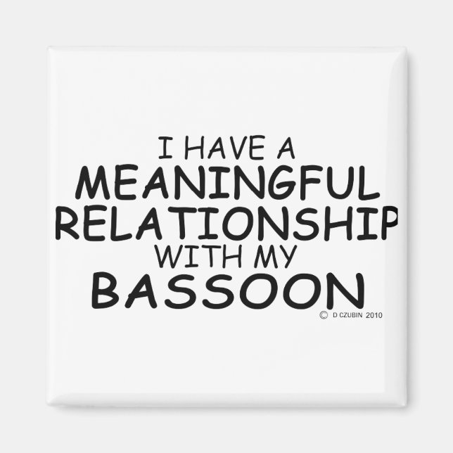 Betydelsefull relation BasSnart Magnet (Framsidan)