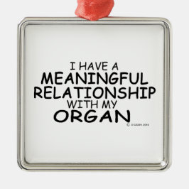 Betydelsefull relation Organet Julgransprydnad Metall