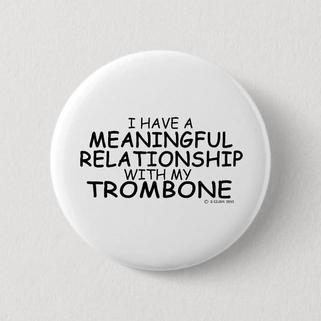 Betydelsefull relationtrombone knapp (Framsida)