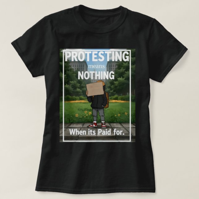 Betyder ingenting nr 2 t shirt (Design framsida)