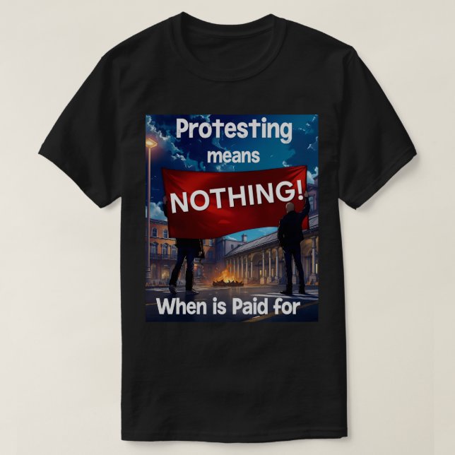 Betyder ingenting nr 4 t shirt (Design framsida)