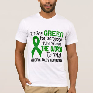 Betyder världen till mig cerebral Palsy 2 T-shirt