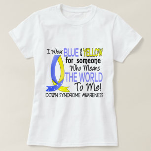 Betyder världen till mig Down Syndrome T Shirt