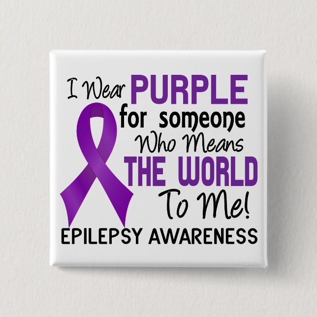 Betyder världen till mig epilepsi 2 knapp (Framsida)