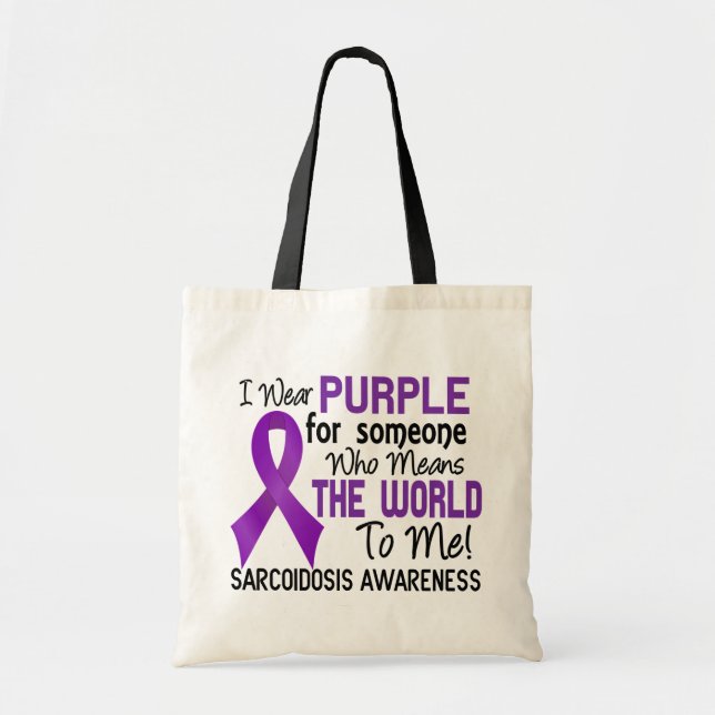 Betyder världen till mig Sarcoidosis 2 Tygkasse (Framsidan)