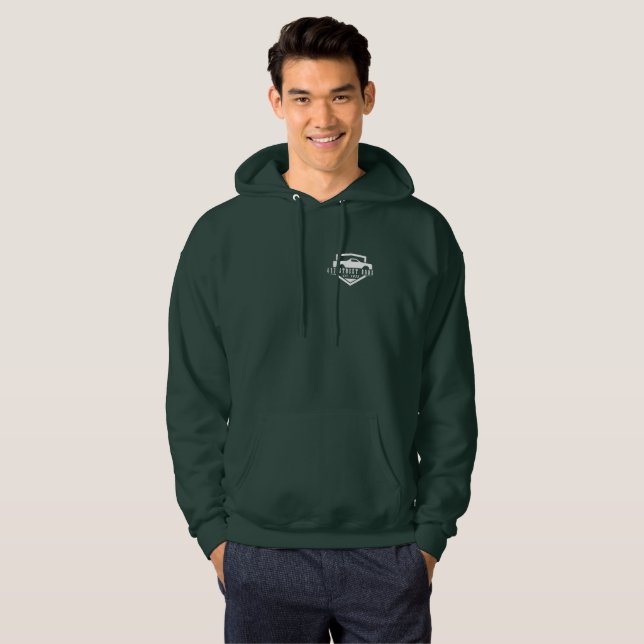 Betygsatt R för ras Hoodie (Hel framsida)