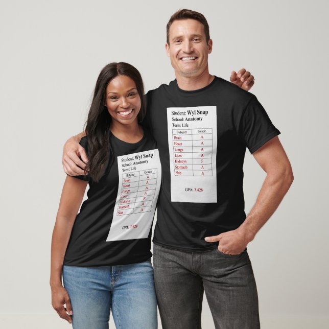 Betygskort T Shirt (Unisex)