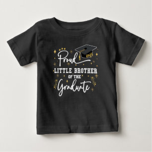 Beud lilla bror Student Svart T Shirt