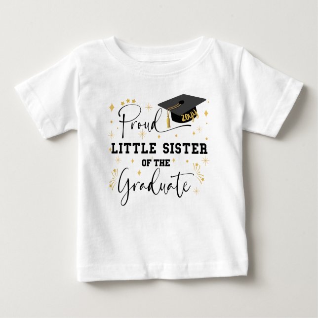 Beud lilla syster vid Student | Studenten T Shirt (Framsida)
