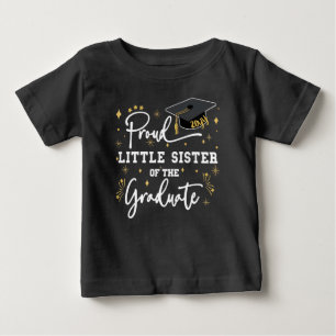 Beud lilla syster vid Student Svart T Shirt