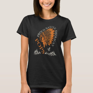 Beud Native American och Pops Family T Shirt