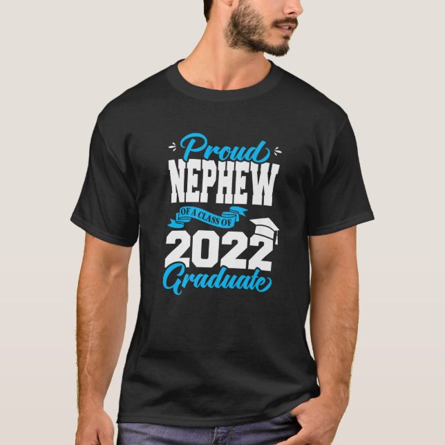 Beud Nephew av klass 2022 Student 22 T Shirt (Framsida)