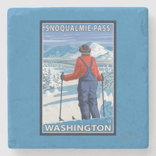 Beundra för Skier - Snoqualmie passerar, Stenunderlägg