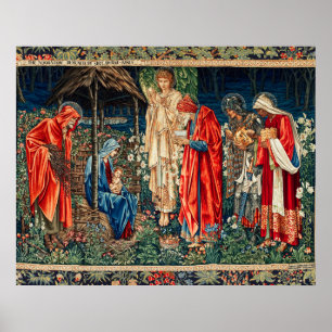 BEUNDRA MÄNNEN Morris,Burne-Jones jul Poster