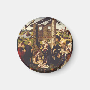Beundran av Biagio d'Antonio medeltida konst Magnet