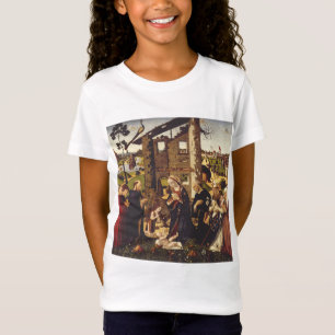 Beundran av Biagio d'Antonio medeltida konst T Shirt