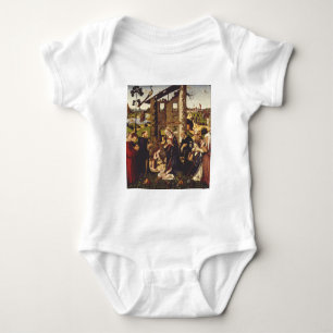 Beundran av Biagio d'Antonio medeltida konst T Shirt