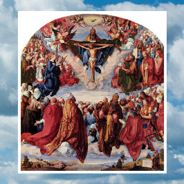 Beundran av Treenigheten av Albrecht Durer, 1511 Poster