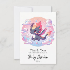 Beundransvärd babystövel för Fairytale Dragon Baby Tack Kort