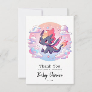 Beundransvärd babystövel för Fairytale Dragon Baby Tack Kort