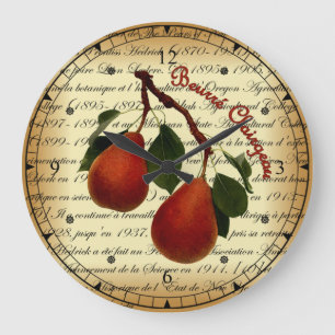 Beurré Clairgeau Pear ~ Ulysses Prentiss Hedrick ~ Stor Klocka